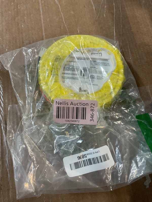 Photo 1 of (HARDWIRED REQUIRED) (BAGGED) First Alert SM210, 10-Year Sealed Battery Smoke Alarm with Slim Profile Design, 1-Pack