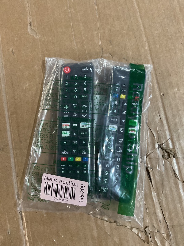 Photo 1 of ?Pack of 2? New Universal Remote for All Samsung TV Remote, Replacement Compatible for All Samsung Smart TV, LED, LCD, HDTV, 3D, Series TV