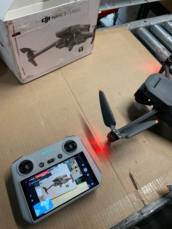 Photo 1 of DJI Mavic 3 Classic (DJI RC), Drone with 4/3 CMOS Hasselblad Camera, 5.1K HD Video, 46 Mins Flight Time, Omnidirectional Obstacle Sensing, Smart Return to Home, FAA Remote ID Compliant