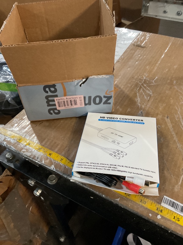 Photo 1 of Tengchi RCA to HDMI Converter, Composite to HDMI Adapter Support 1080P PAL/NTSC Compatible with PS one, PS2, PS3, STB, Xbox, VHS, VCR, Blue-Ray DVD Players