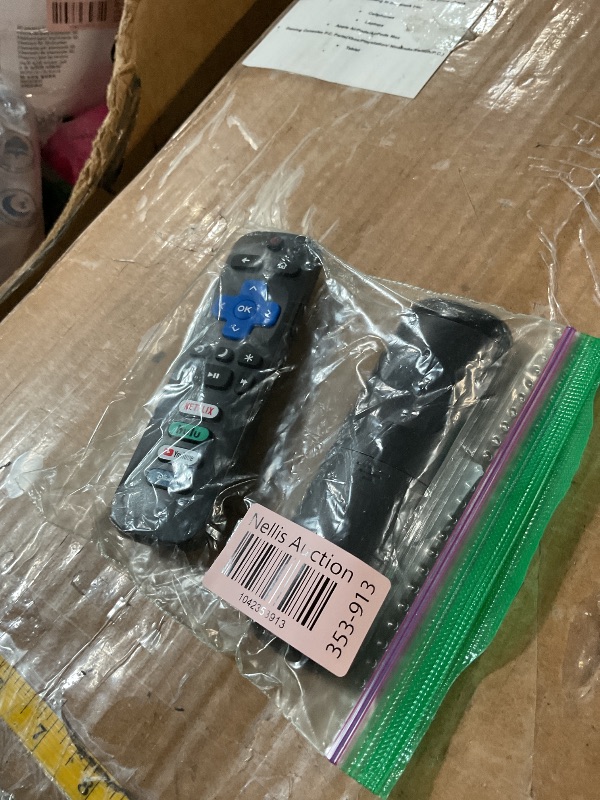 Photo 1 of (Pack of 2) Replacement-Remote-Control for Roku-TV,Compatible for TCL Roku/Hisense Roku/Onn Roku/Philips Roku Smart TVs(Not for Roku Stick and Box)
