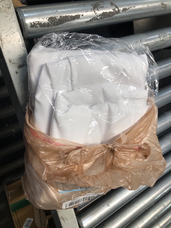 Photo 1 of 8FTX10FT White Backdrop Background for Photography, High Density Photo Backdrop Curtain, Perfect White Screen Backdrops for Photoshoot Portraits Party Video Studio