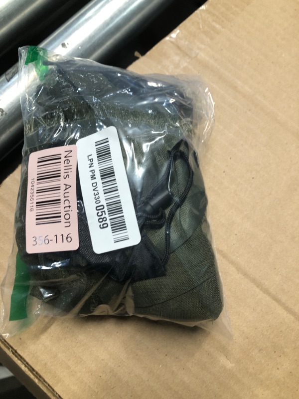 View 3 of Benvo Mosquito Head Net Mesh, Face Neck Fly Netting Hood from Bugs Gnats Noseeums Screen Net for Any Outdoor Lover- with Carry Bags Fits Most Sizes of Hats Caps (2pcs, Olive, Updated Big Net)