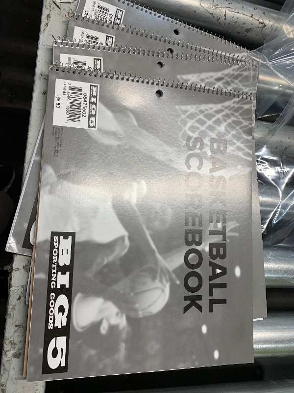 Photo 1 of 
Big 5 Basketball Scorebook PACK 4