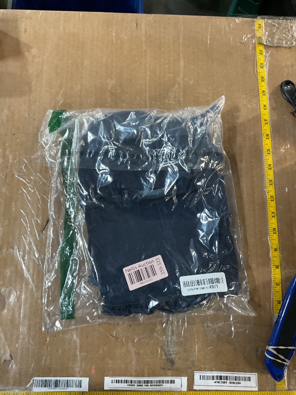 Photo 1 of (XL) (BAGGED) OYOANGLE Women's Lettuce Trim Spaghetti Straps Tie Backless Halter Denim Top Slim Fitted Jean Cami Tops Dark Wash X-Large