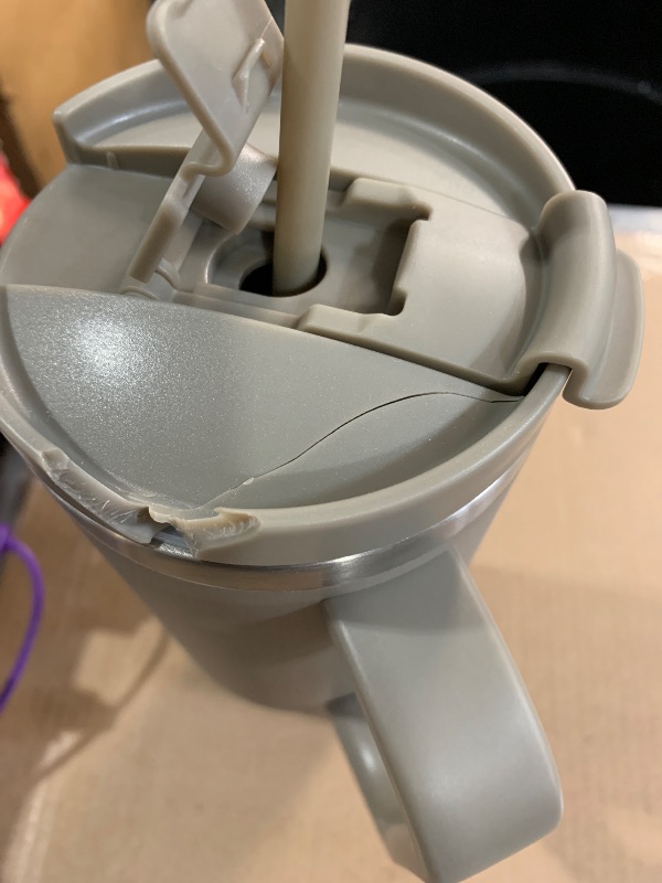 Photo 1 of (see images for damage) Contigo Streeterville 40oz Tumbler, Stainless Steel Vacuum Insulated, Leak-Proof, Cold for 29 Hours, Inkycap