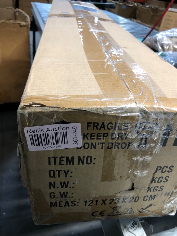Photo 1 of ***DAMAGED PCS PARTS ONLY ITEM*** FERUERW Hexagon Garage Lights with Rectangle Frame, High Brightness 672W 86400LM 6500K, 14 Hex Grid for Garage, Shop, Basement, Car Detailing Shop etc. with Mounting Clip