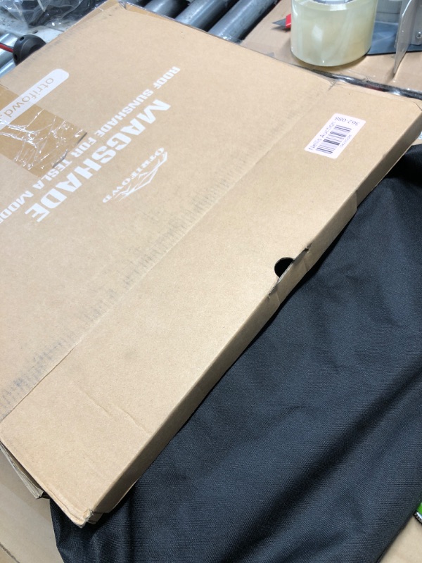 Photo 1 of ***MISSING INSTALLATION HARDWARE*** OtriFowd Tesla Model Y Sunshade Roof, Magshade for Model Y to Block UV and Keep Cooling, Magnetical Foldable Sunshade for Glass Roof 2024 2023 2022 2021