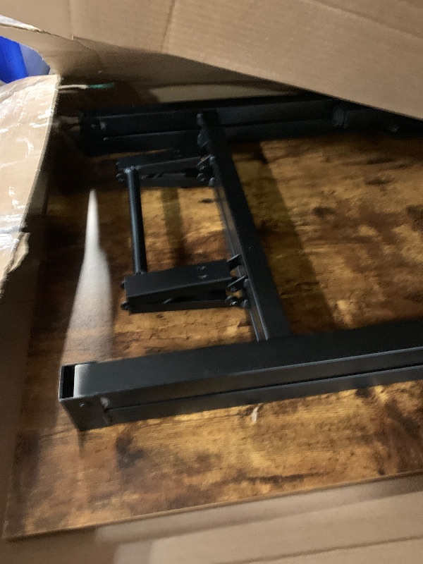 Photo 1 of ***PARTS ONLY***Need Office Computer Desk - 47.2L Sturdy and Heavy Duty Folding Laptop Table,Writing Table/Home Office Desk/Sewing Table,No Assembly Required,Rustic Brown AC5FB(120 * 60)