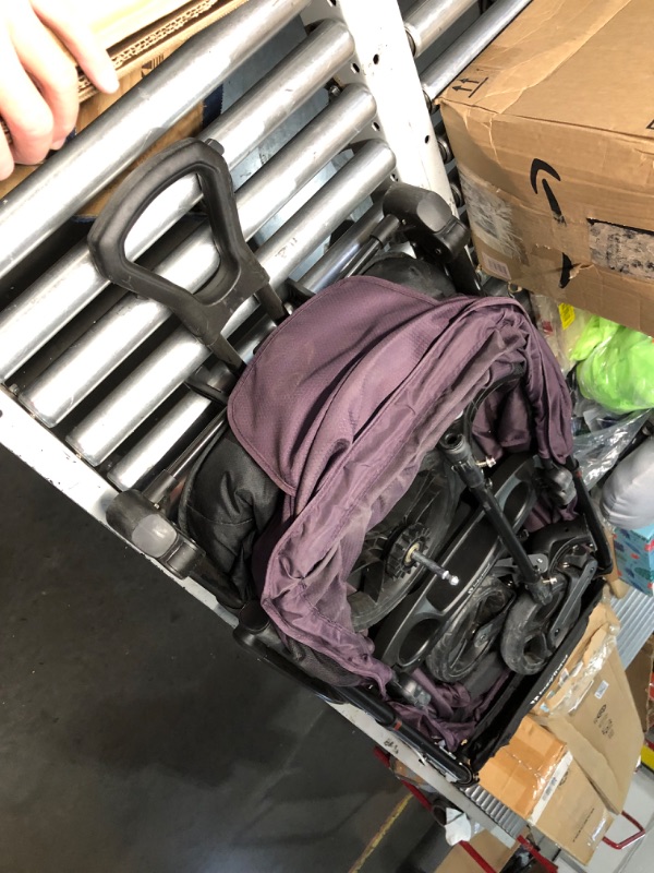 Photo 1 of (minor damage) Baby Trend Navigator Plus 2-in-1 Stroller Wagon, Dash Plum