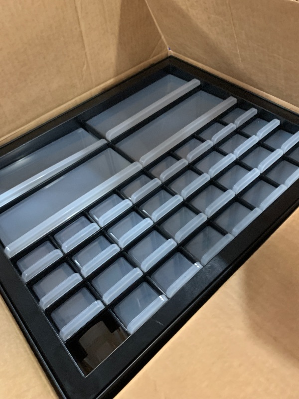 Photo 1 of IRIS USA Screw Tool Organizer Small Parts Cabinet Chest, 36-Drawer Hardware Electronics Nuts Bolts Storage Drawers Organization Toolbox Garage Craft Business Teacher Beads Scrapbook Art Hobby - Black
