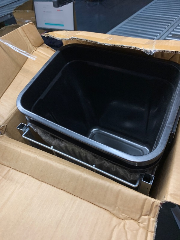 Photo 1 of Insputer Double 40QT Pull Out Trash Can Under Cabinet, Heavy Duty Under Sink Garbage Bin Kit with Soft-Close Slides for Kitchen, Laundry, Requires Minimum Cabinets Opening 18" W X 24" D