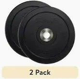 Photo 1 of ***2 ***CAP Barbell Elite Olympic Bumper Plates, Black