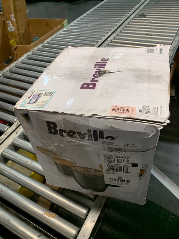 Photo 1 of *********FINAL SALE-FOR PARTS ONLY-NON FUNCTIONAL/MISSING PARTS**************
Breville Barista Express Espresso Machine BES870XL, Brushed Stainless Steel