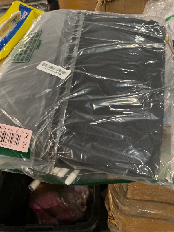 Photo 1 of (PARTS) (BAGGED) BOHOMDEC 182L Oversized Laundry Hamper 2 Section with Lid and Removable Bags,Double Laundry Basket 30in Dirty Clothes Hamper 2 Dividers for Bedroom,Laundry Room,Bathroom,Dorm Black