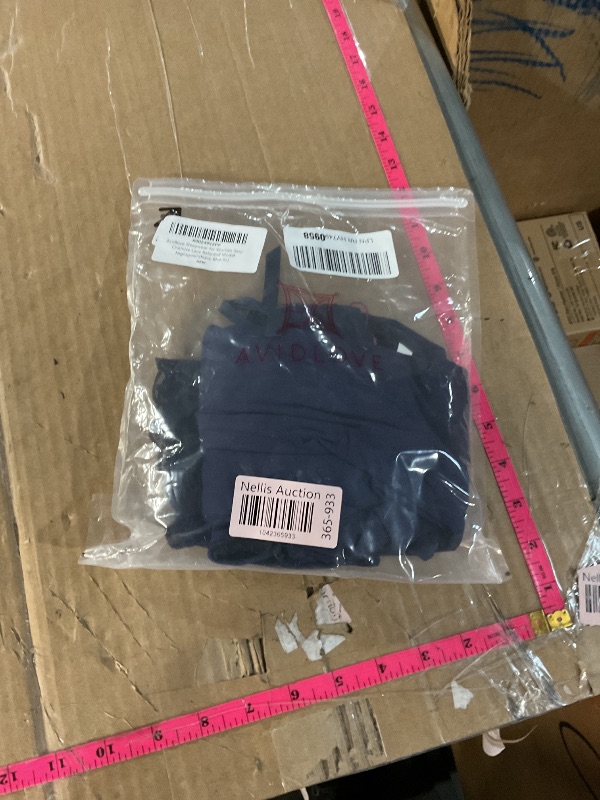 Photo 1 of (Navy Blue,XL) (BAGGED) Avidlove Sleepwear for Women Sexy Chemise Lace Babydoll Modal Nightgown(Navy Blue,XL)