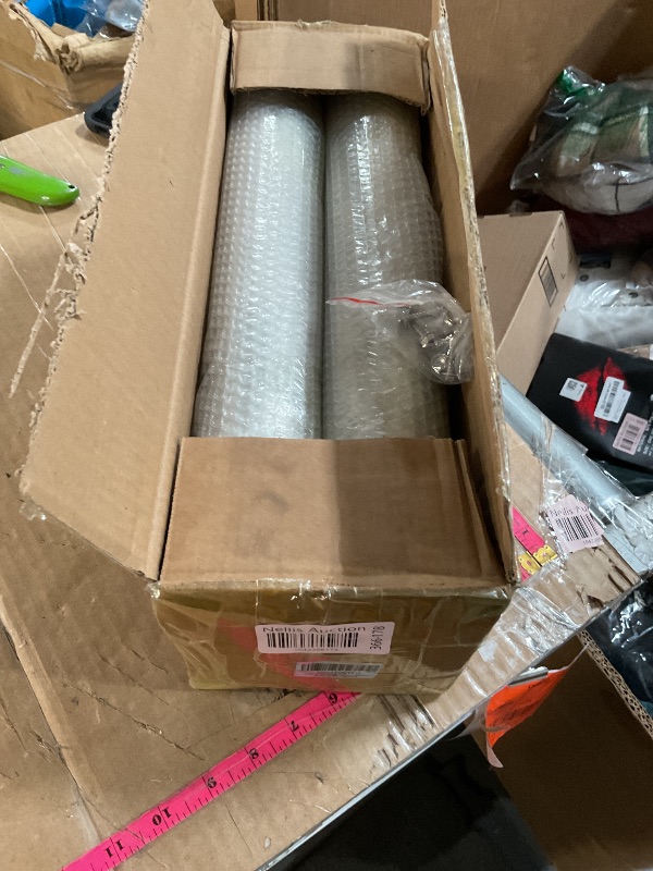 View 2 of GRELWT 4 Pack 2-3/8" OD Metal Post Extender, 12" Fence Post Extension Height, Hot-dip Galvanized Steel, Includes Screws and Caps