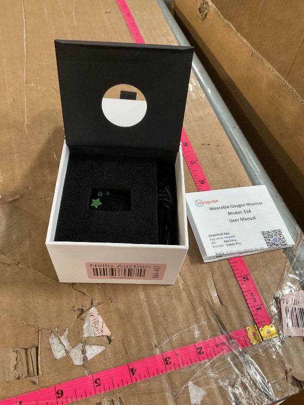 Photo 1 of Wearpulse Children Pulse Oximeter KidsO2 Ring, Continuous Kids O2 Sat Monitor Finger for Oxygen with Audible Reminder, Rechargeable Pulse Ox Tracking Child's Blood Oxygen Saturation & Pulse Rate for 3~10 Years Old Kids, with App & PC Chart Report