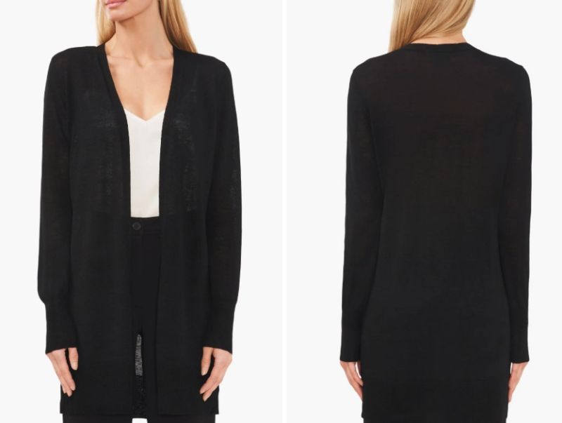 Photo 1 of (MEDIUM) (BAGGED) Side Slit Cardigan
