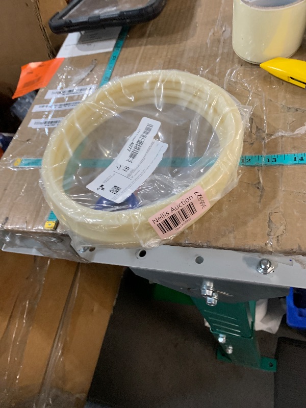 Photo 1 of (1 Set) 8 3/8" Pool Light Lens Gasket and Stainless Pilot Screw - Exact Replacements for Pentair 79101600Z and 79104800 - Compatible with Pentair IntelliBrite, AmerLite, and SAM Amerlite Lights