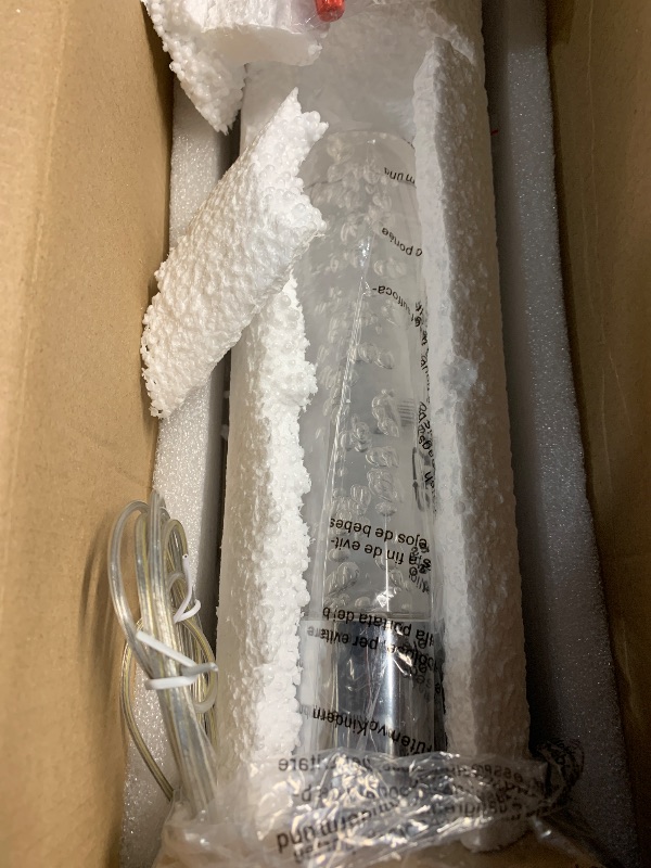 Photo 1 of ***(MISSING GLASS CAGE)***
BBLLWJ Pendant Ceiling Light Fixture for Kitchen Island, Chrome Pendant Light Integrated LED Hanging Light with Crystal Bubble Glass Pendant Light Modern Pendant Lights Kitchen Island (1-Pack)