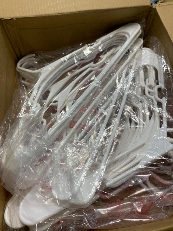 Photo 1 of (incomplete)(see images) HOUSE DAY  Hangers 60 Pack, Non Slip Clothes Felt Hanger Heavy Duty for Coat, Premium Slim Space Saving 
