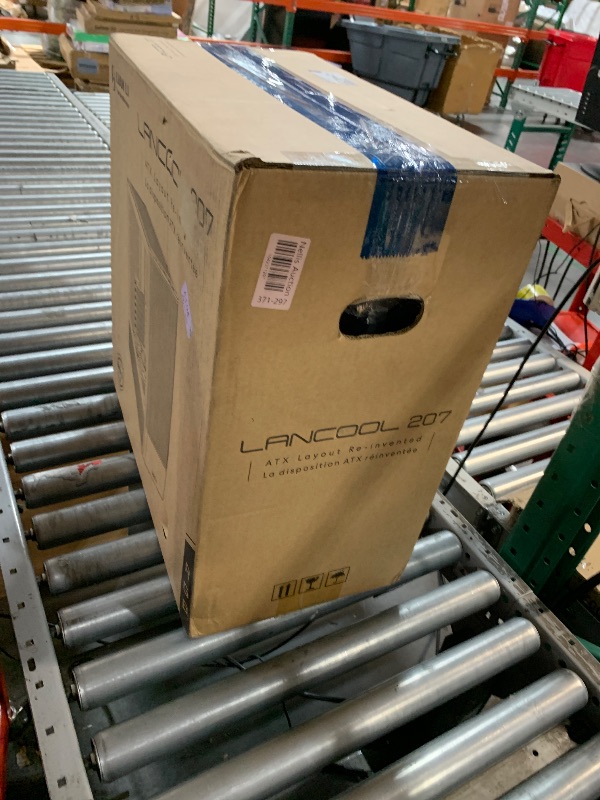 Photo 1 of LIAN LI LANCOOL 207 Compact ATX RGB Gaming Computer Case, Airflow Optimized Mesh Panels Tower Chassis w/ 2x140mm ARGB,2x120mm PWM Fans Pre-Installed, USB Type-C Port, Tempered Glass Side Panel (Black)