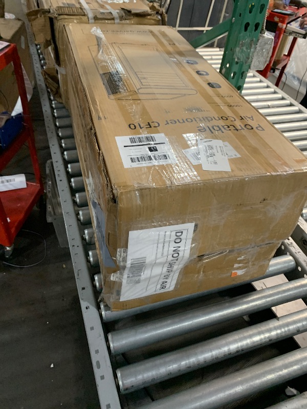 Photo 1 of 10,000 BTU Portable Air Conditioner with Heat, 4-In-1 Portable AC Units for Rooms with Fan, Dehumidifier, Heater, Cools Up to 450 Sq.Ft. Room Air Conditioner, Remote, Auto Swing, Quite, Timer, White