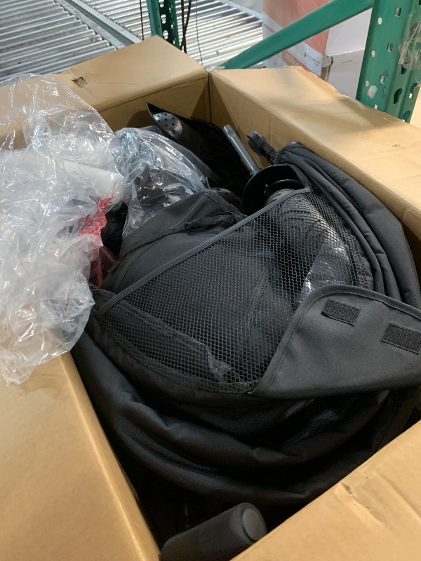 Photo 1 of (Used)(broken pieces)(sold for parts) KRIDDO 8-in-1 Foldable Tricycle Stroller for Toddlers 18 Months to 5 Years, 5-Point Seatbelt, 1-Step Brake Pedal, Extended Canopy
