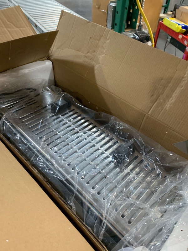 Photo 1 of (missing trays) Ninja Digital Air Fry Countertop Oven, 8-in-1 Functionality, 1800W, Flip-Up Design, XL Capacity, Air Fry Basket, Wire Rack & Crumb Tray, Silver, SP101