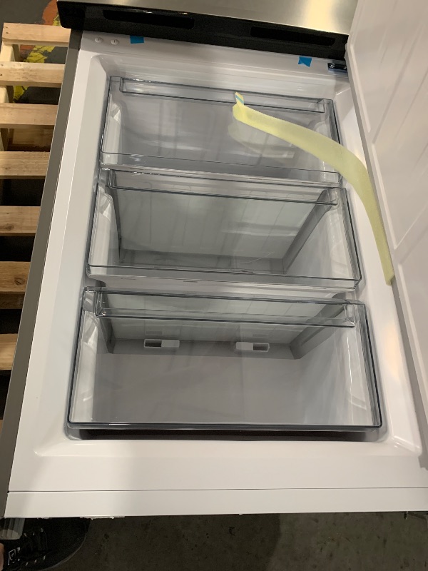 Photo 1 of ***- TRUCK/TRAILER PICKUP ONLY***Sharp Bottom-Freezer Counter-Depth Refrigerator, 24 Inch, 11.5 Cubic Foot