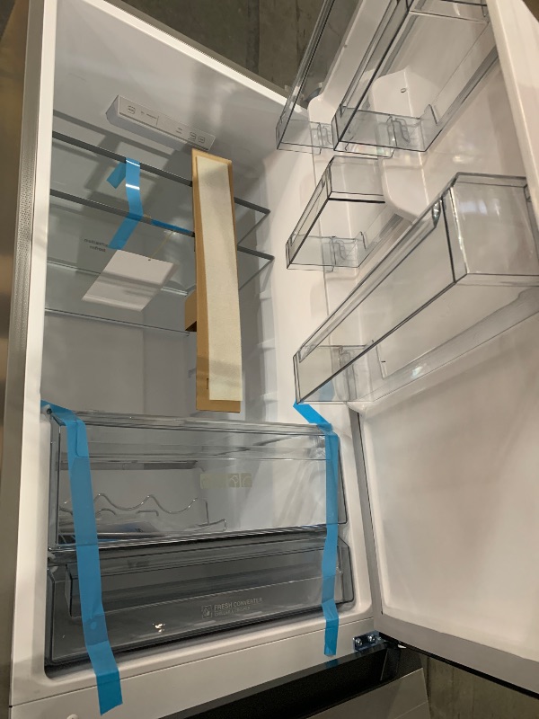 Photo 1 of ***- TRUCK/TRAILER PICKUP ONLY***Sharp Bottom-Freezer Counter-Depth Refrigerator, 24 Inch, 11.5 Cubic Foot