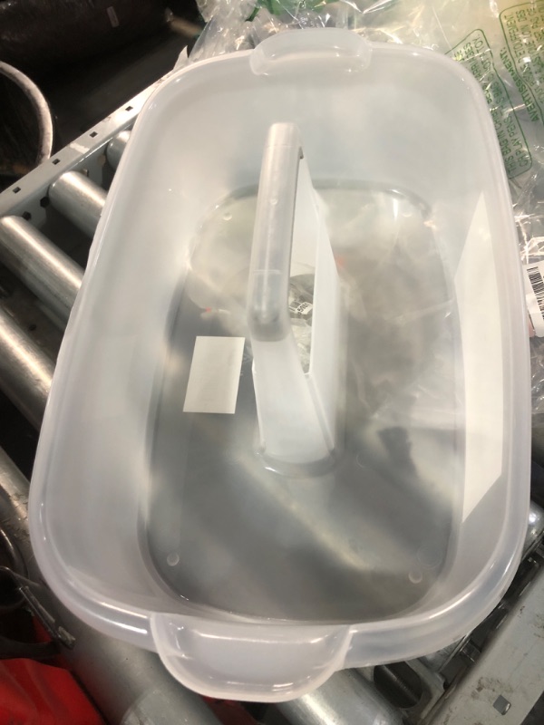 Photo 1 of (see images for damage) ALINK Plastic Cleaning Storage Caddy with Handle, Large Shower Caddy Basket Organizer for Dorm