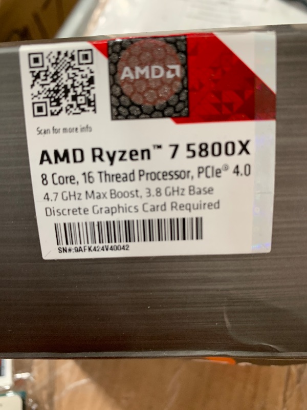 Photo 1 of (used)(minor damage) AMD Ryzen 5 5600GT