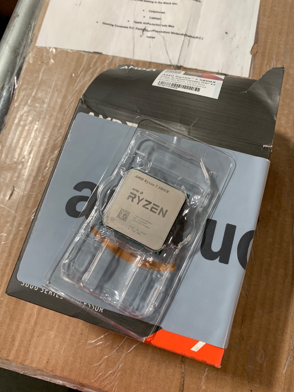 Photo 1 of AMD Ryzen 7 5800X 8-core, 16-thread unlocked desktop processor