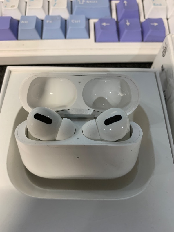 Photo 1 of ***PARTS ONLY*** ***NON REFUNDABLE*** Apple AirPods Pro (1st Generation) with MagSafe Charging Case