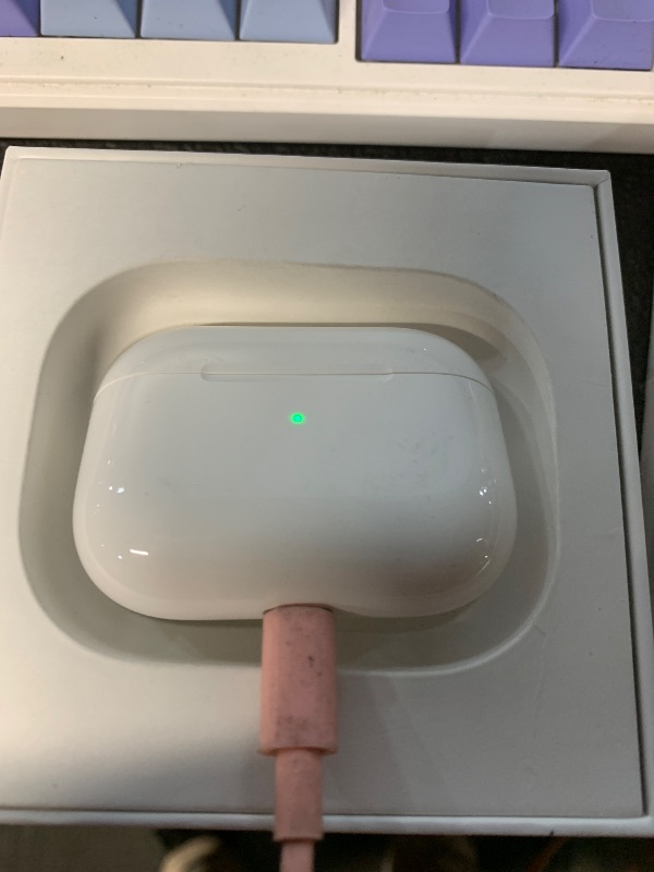 Photo 1 of ***PARTS ONLY*** ***NON REFUNDABLE*** Apple AirPods Pro (1st Generation) with MagSafe Charging Case
