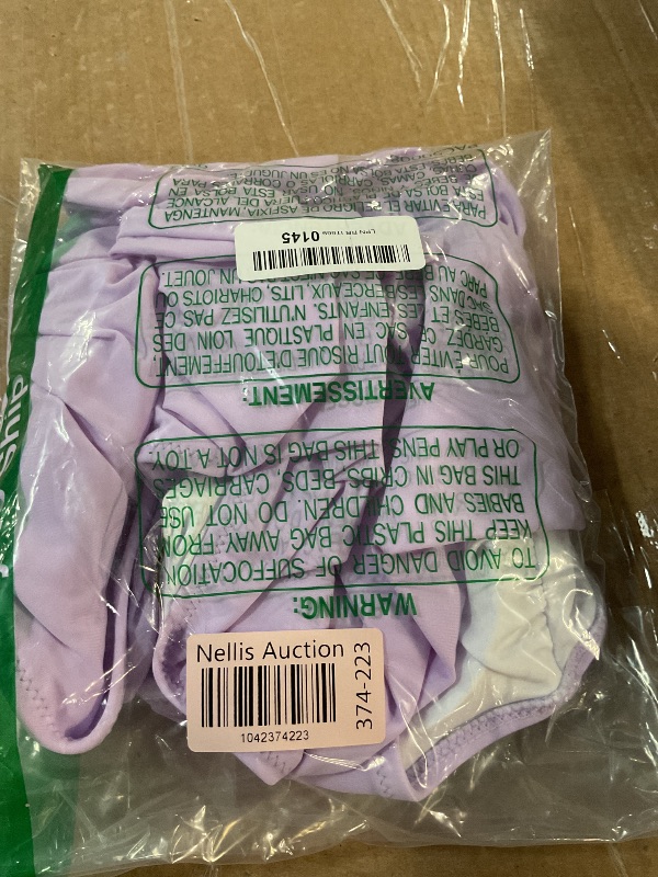 Photo 1 of (SMALL) (BAGGED) (USED/FAIR) SUUKSESS Women Sexy Tummy Control One Piece Swimsuits Halter Push Up Monokini Bathing Suits (Light Purple, S)