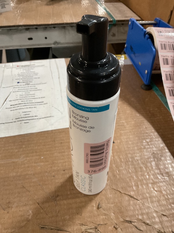 Photo 1 of *NONREFUNDABLE*cap missing* 
St.Tropez Self Tan Classic Bronzer Mousse Foam, Original Fake Tan, Streak-Free Finish, Develops in 4-8 hours, Vegan, Natural & Cruelty Free, 8 fl oz