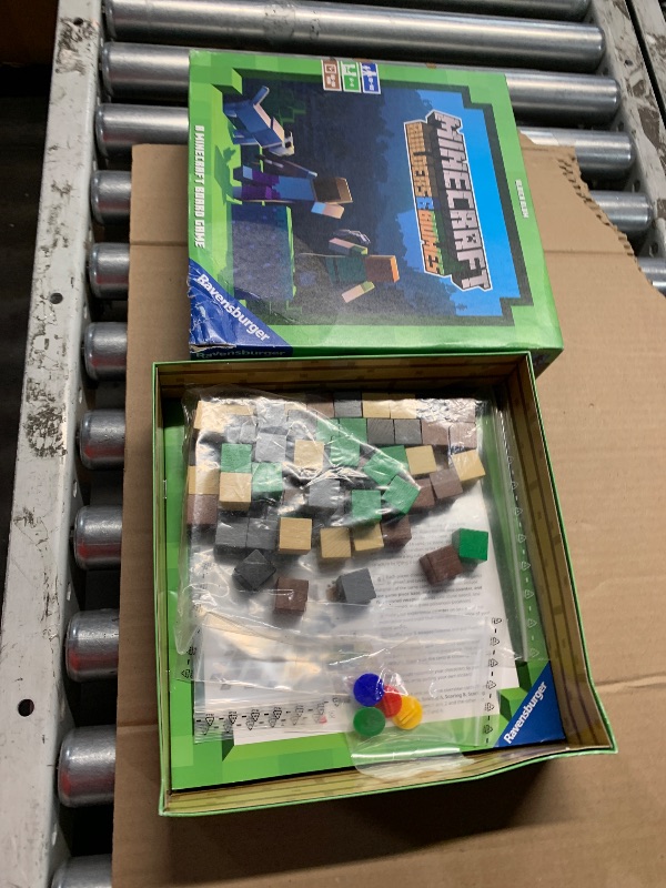 Photo 1 of (unknown if complete) Ravensburger Minecraft: Builders & Biomes - Engaging Strategy Board Game | Ideal for 2-4 Players | Perfect for Ages 10 & Up |