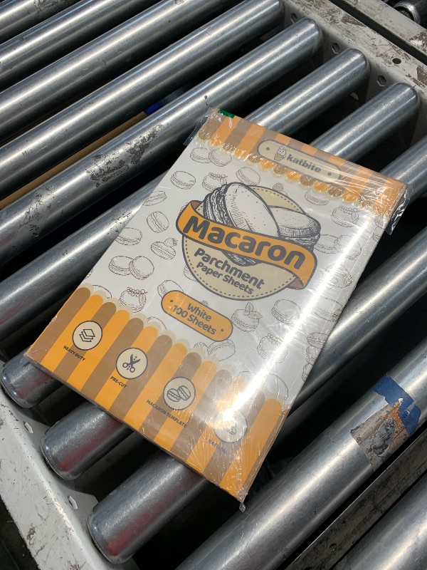 Photo 1 of Katbite 100 Macaron Parchment Sheets Template Baking, Cookie Parchment, Printed Circle Baking Stencil for Macaron Cookie, 12x16 In, Non-Stick & Heavy Duty, Pre-cut Paper for Chicken Pizza French Fry