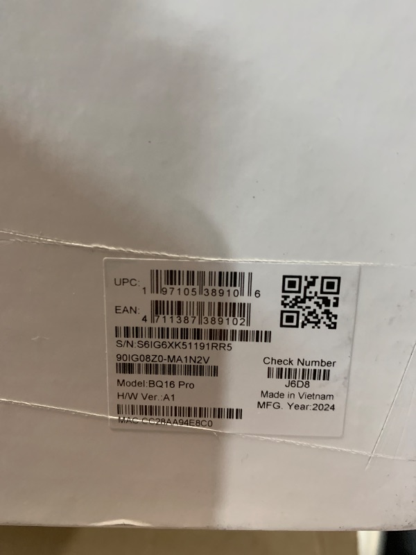 Photo 1 of ASUS ZenWiFi BQ16 Pro Quad-Band WiFi 7 Mesh Router (2 Pack), up to 8000 sqft, 2X 10G Ports Each, Smart Home Master with Multi-SSID, VPN & Parental Controls, Subscription-Free Security, AiMesh