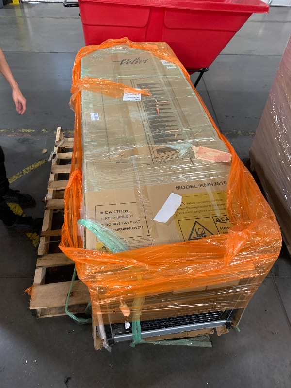 Photo 1 of **TRUCK OR TRAILER PICKUP ONLY**(READ NOTES)
Velivi Upgraded 24 Inch Wine Cooler Refrigerator, 190 Bottles Wine Fridge with Professional Temperature Control System, Freestanding or Built-in installation, Quiet Operation