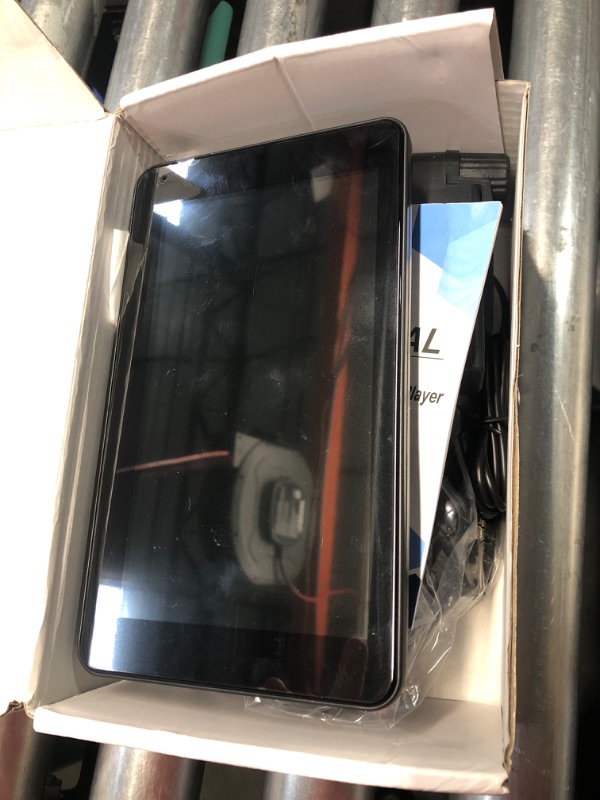 Photo 1 of *USED*Portable Wireless with Apple CarPlay and Android Auto Screen for Car, 7" HD Touch Screen Car Stereo with Mirror Link, Bluetooth 5.2, Backup Camera, AUX,FM Transmitter for All Vehicle