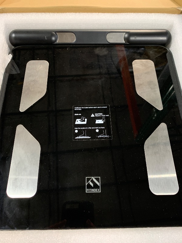 Photo 1 of (NON-FUNCTIONAL) (PARTS)  FITINDEX Body Composition Scale for Body Weight, Fathers Day Gifts for Dad, Smart 8-Electrodes with BMI, Body Fat, Muscle Mass