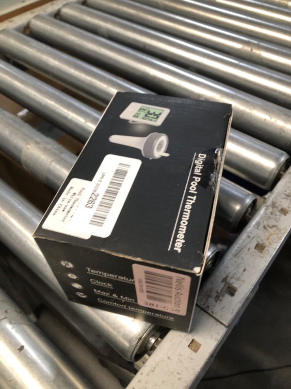 Photo 1 of Pool Thermometer Floating Easy Read Wireless Digital for Indoor and Outdoor Swimming Pools with RCC Function,Remote Pool Thermometer Floating for Swimming?White?