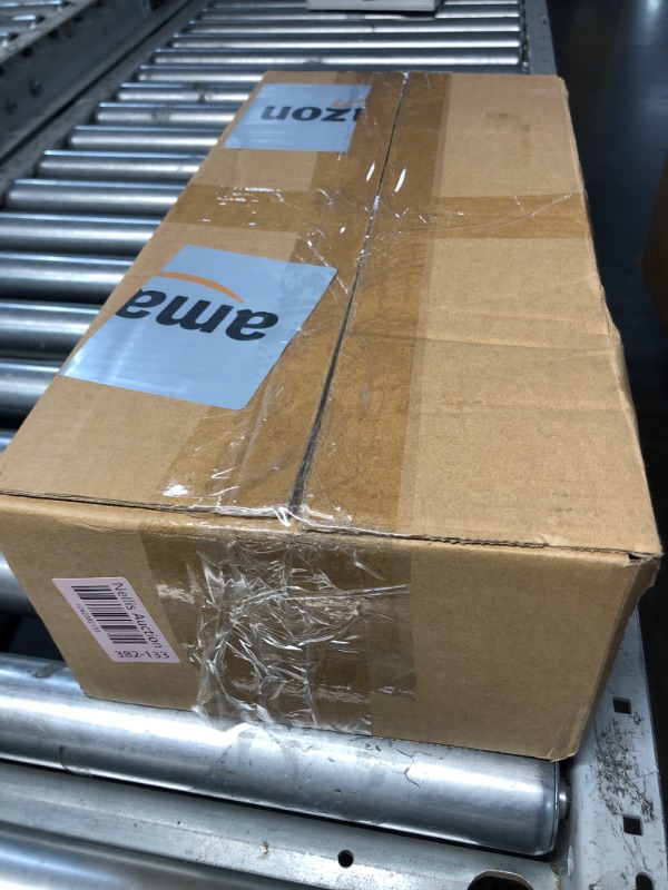 Photo 1 of (USED/FAIR) ECOIOU Extra Large 3 Tier Serving Tray, 24 x22 x 9.8 Inch Melamine Tiered Tray Stand and Platters for Party Buffet Entertaining, White and Gold