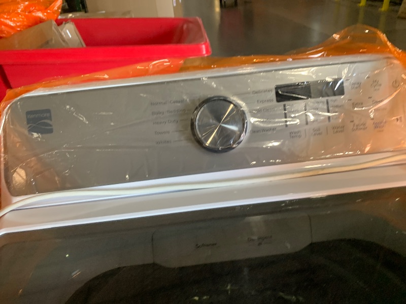 Photo 1 of Kenmore 2629262 Top-Load Machine with Triple Action Impeller, Accela-Wash, Express Cycle, LCD Screen, 4.5 cu. ft. Total Capacity, White Washer