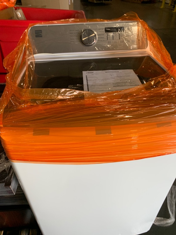 Photo 1 of Kenmore 2629262 Top-Load Machine with Triple Action Impeller, Accela-Wash, Express Cycle, LCD Screen, 4.5 cu. ft. Total Capacity, White Washer