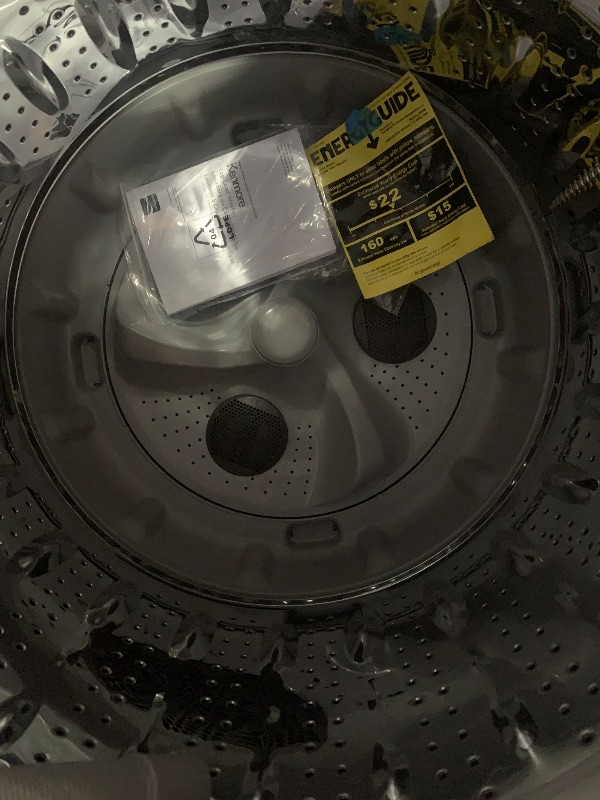 Photo 1 of Kenmore 2629262 Top-Load Machine with Triple Action Impeller, Accela-Wash, Express Cycle, LCD Screen, 4.5 cu. ft. Total Capacity, White Washer